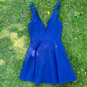 NWT Navy Skater Party Dress